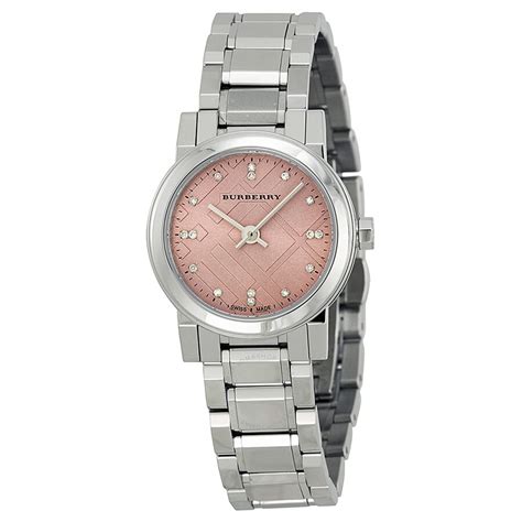 burberry pink watch